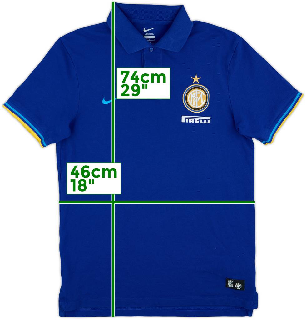 2012-13 Inter Milan Nike Polo Shirt - 8/10 - (M)