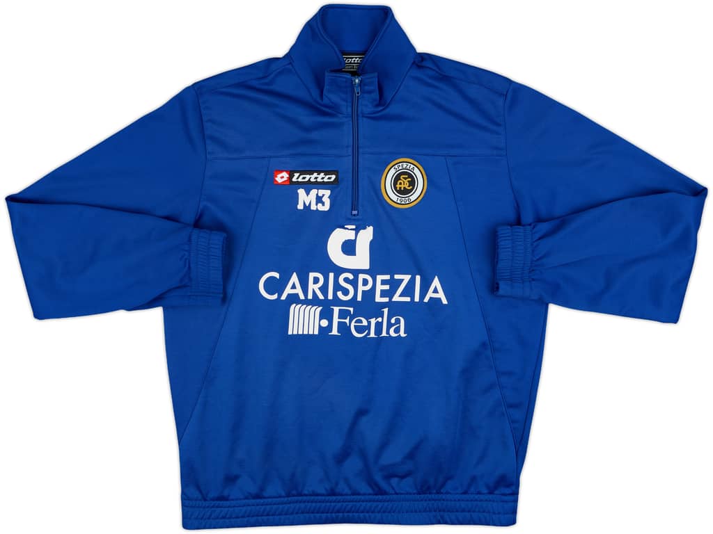 2012-13 Spezia Lotto 1/4 Zip Drill Top - 6/10 - (M)