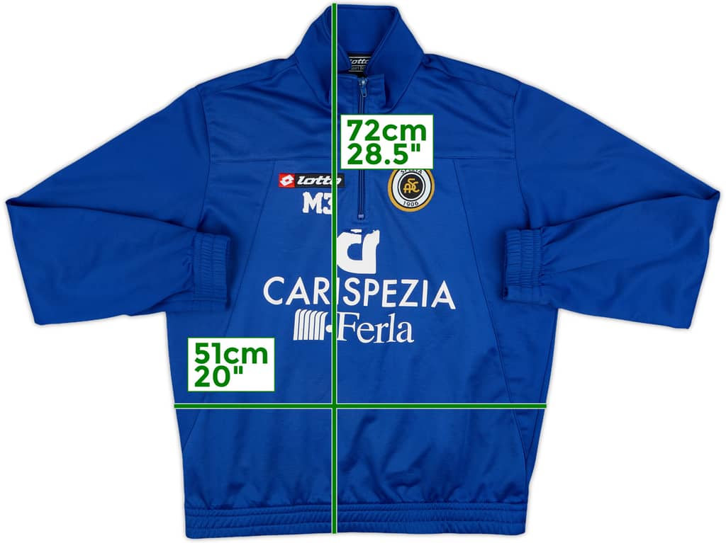 2012-13 Spezia Lotto 1/4 Zip Drill Top - 6/10 - (M)