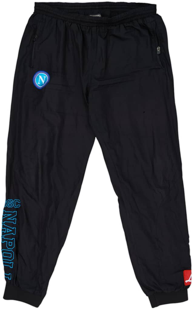 2018-19 Napoli Kappa Track Pants/Bottoms - 6/10 - (XXL)
