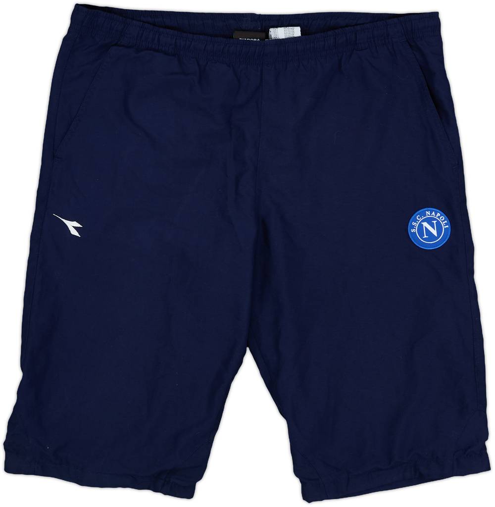 2006-07 Napoli Diadora 3/4 Track Pants/Bottoms - 9/10 - (L)