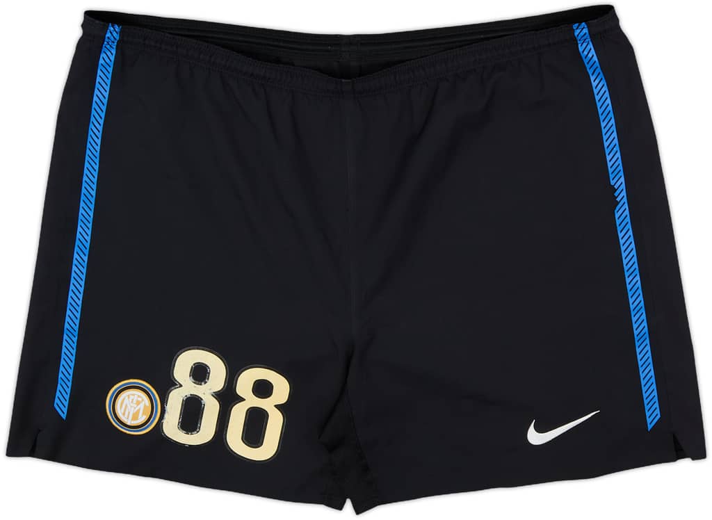2010-11 Inter Milan Player Issue Home Shorts #88 - 5/10 - (L)