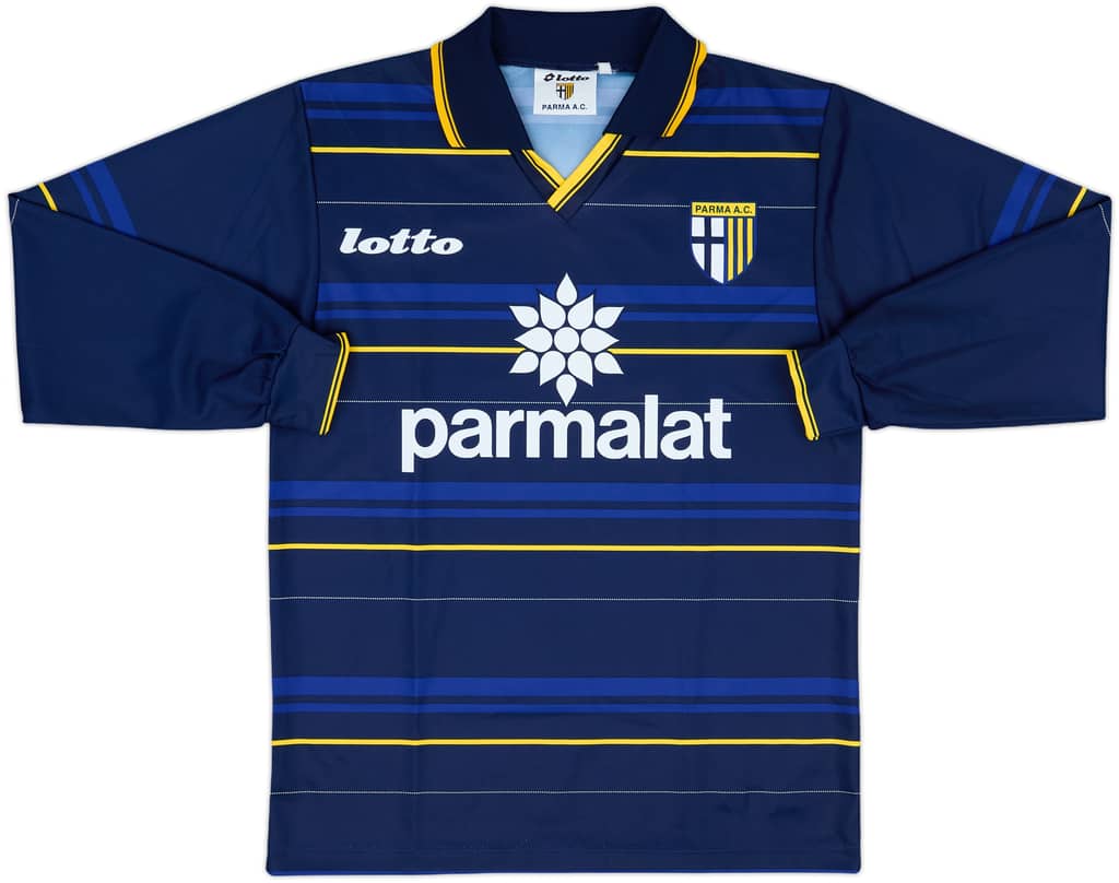 1998-99 Parma Third L/S Shirt - 9/10 - (XL.Boys)