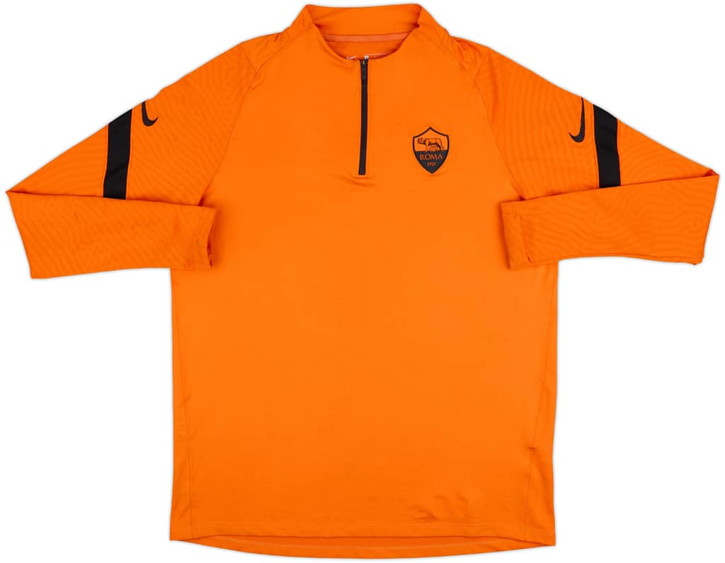 2020-21 Roma Nike 1/4 Zip Drill Top - 7/10 - (L)