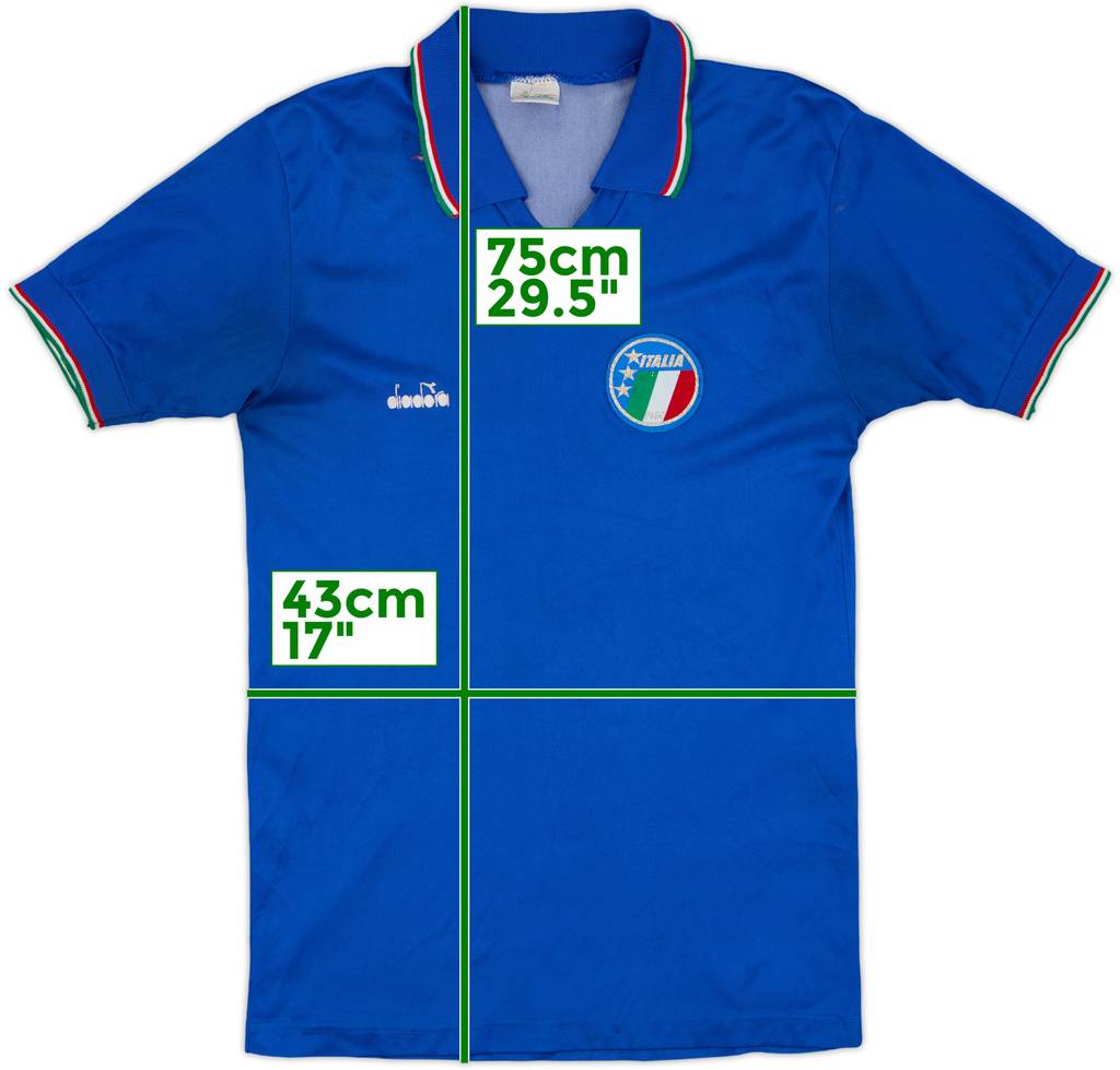 1986-90 Italy Home Shirt - 6/10 - (M)