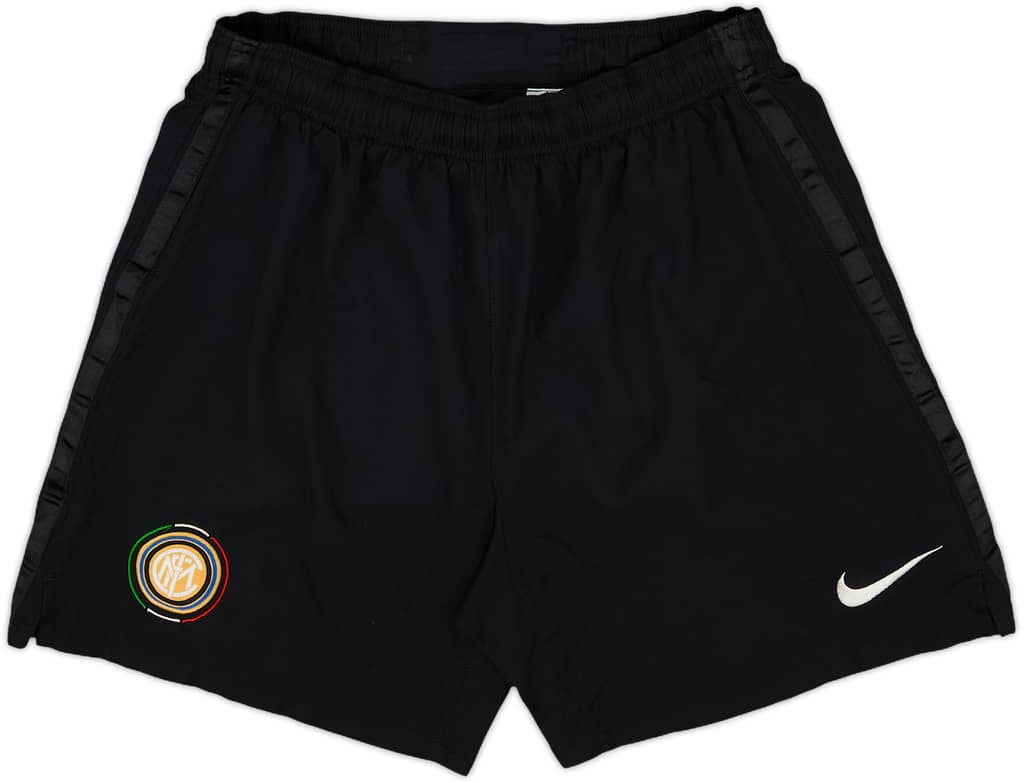 2009-10 Inter Milan Home Shorts - 9/10 - (S)