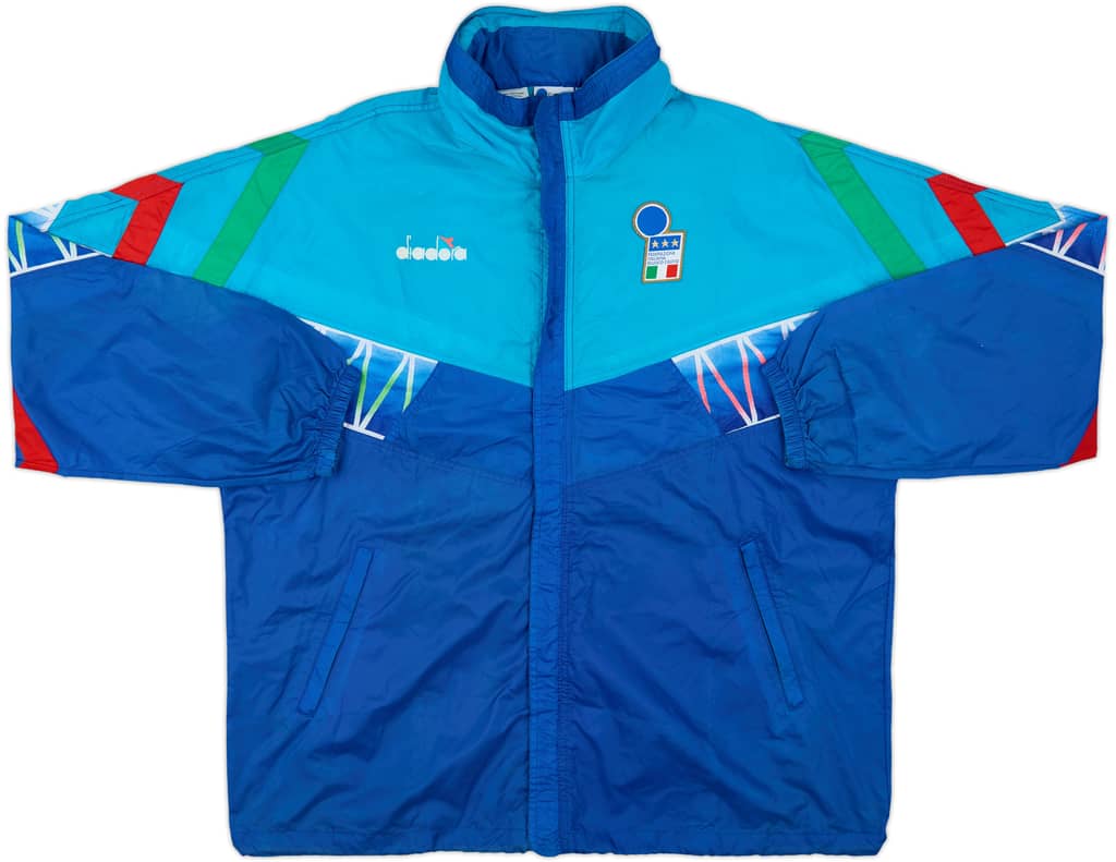 1994-95 Italy Diadora Rain Jacket - 9/10 - (L)