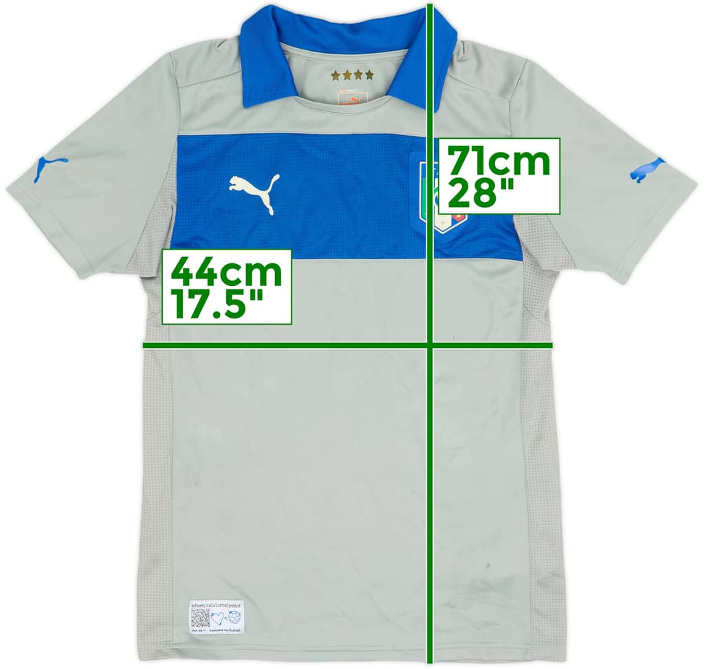 2012-13 Italy GK S/S Shirt - 5/10 - (S)