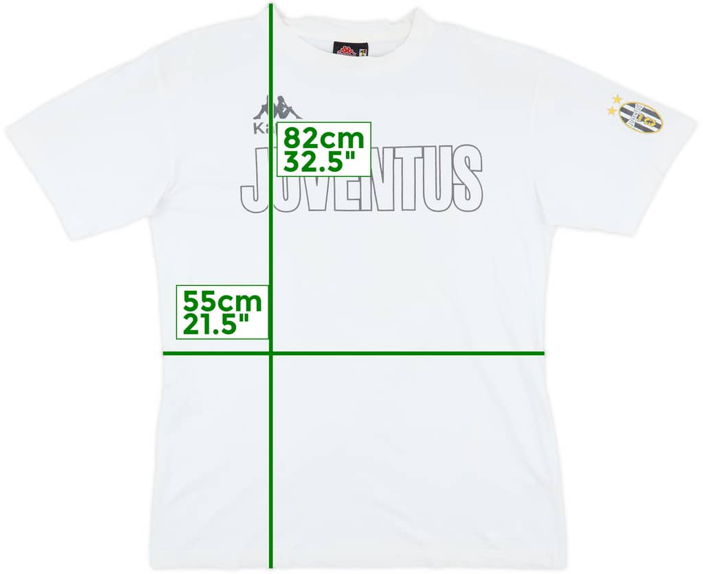 1998-99 Juventus Kappa Cotton Tee - 9/10 - (XL)