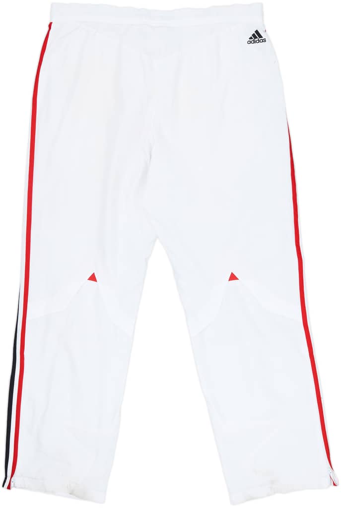 2010-11 AC Milan CL adidas Track Pants/Bottoms - 6/10 - (L/XL)