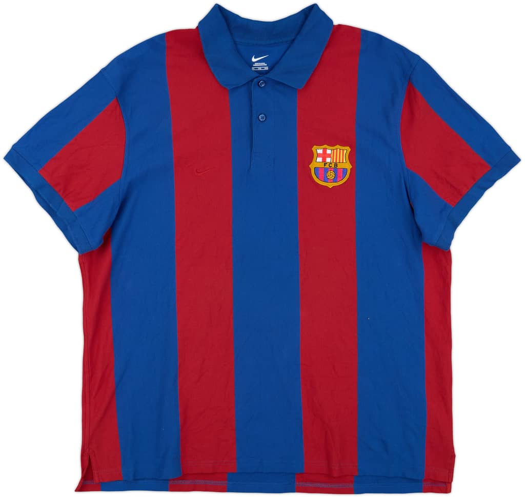 2010-11 Barcelona Nike Polo Shirt - 8/10 - (XXL)