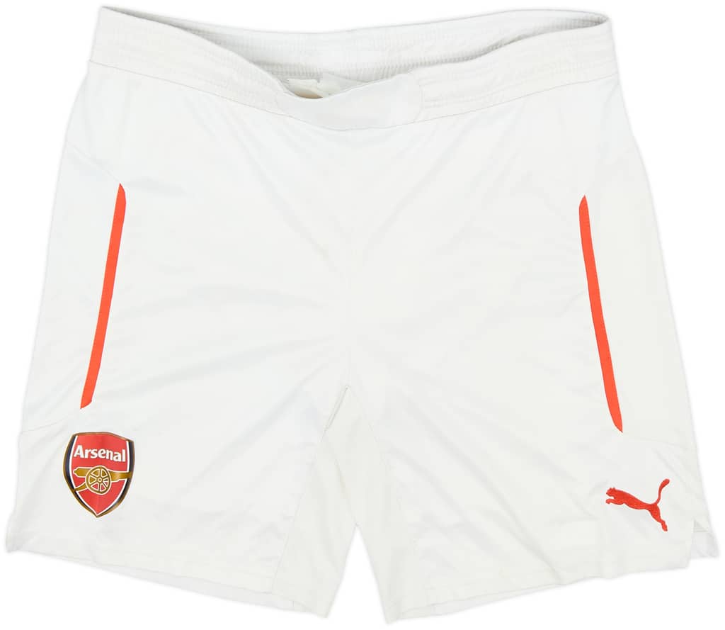 2014-15 Arsenal Puma Home Shorts - 4/10 - (S)
