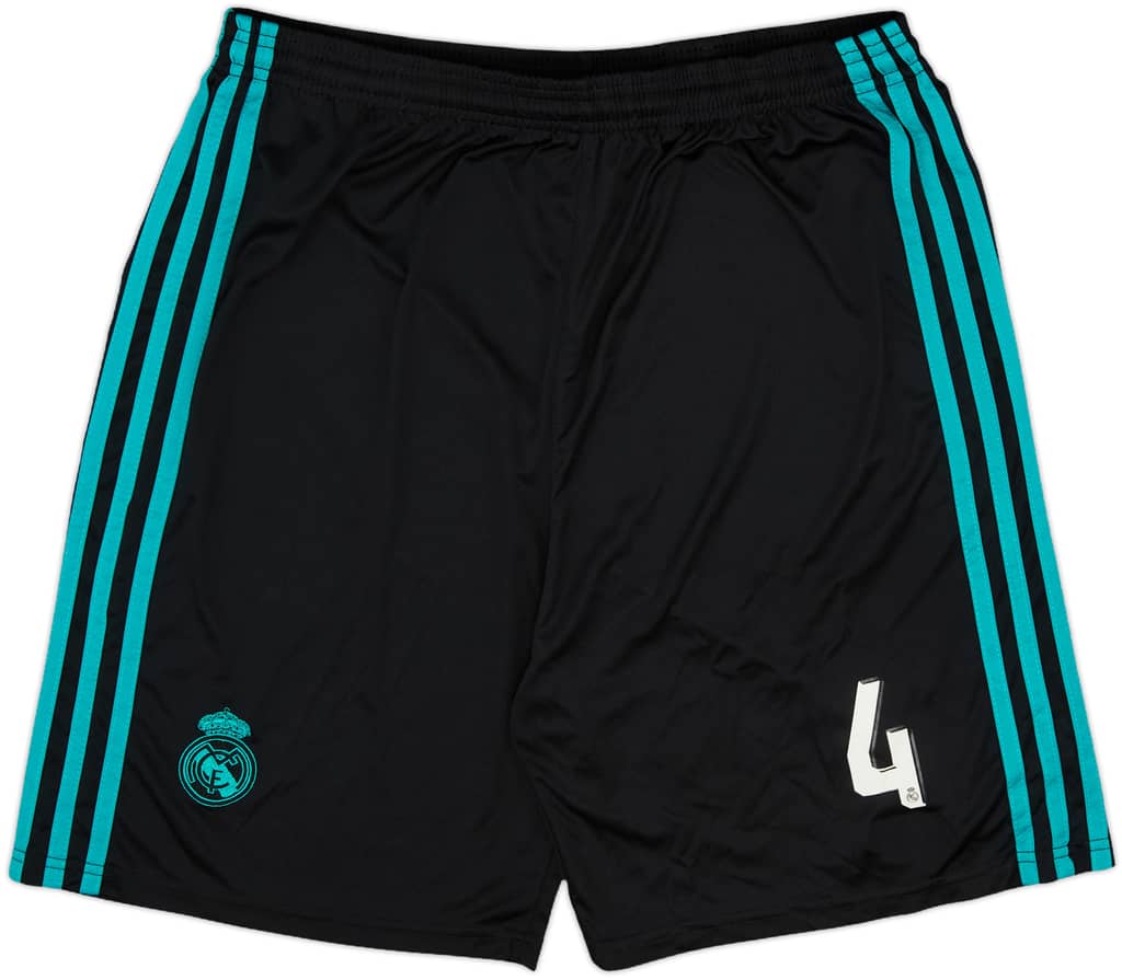 2017-18 Real Madrid Away Shorts #4 - 5/10 - (XL)