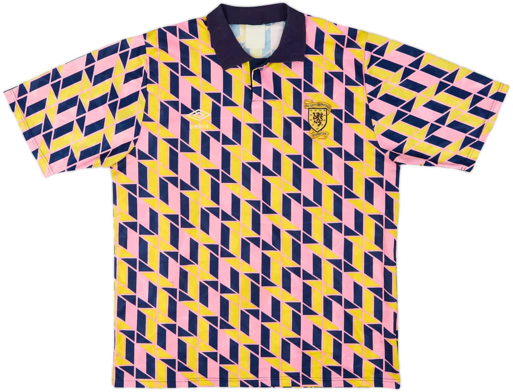 1991-93 Scotland Umbro Leisure Shirt - 8/10 - (XL)