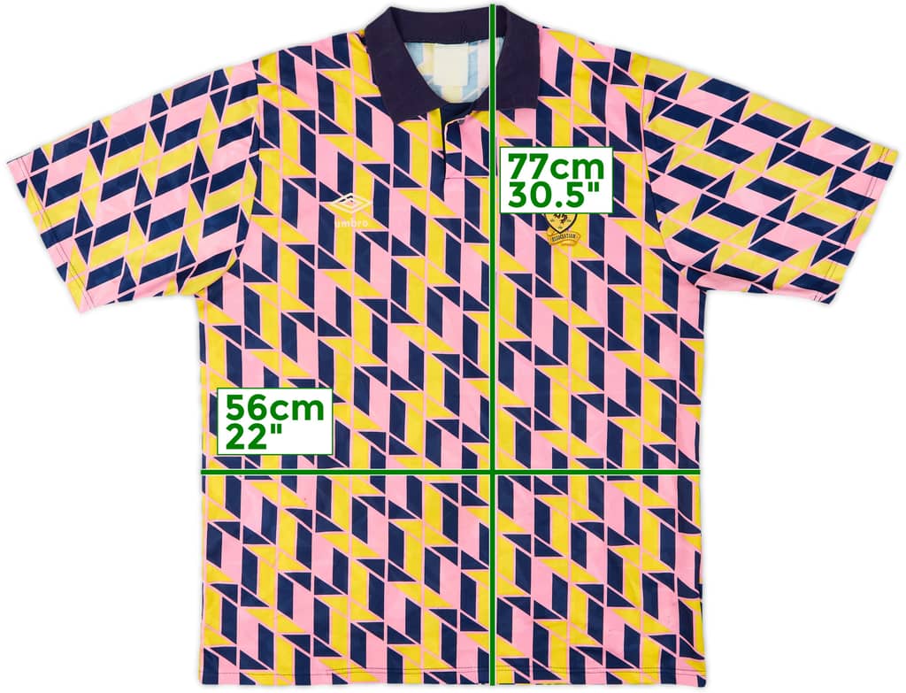 1991-93 Scotland Umbro Leisure Shirt - 8/10 - (XL)