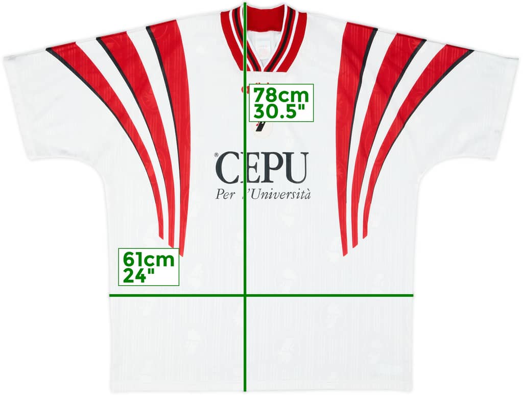 1996-97 Bari Home Shirt - 8/10 - (XL)