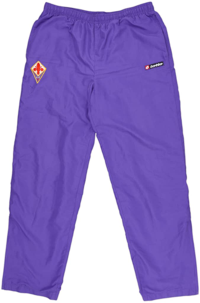 2006-07 Fiorentina Lotto Track Pants/Bottoms - 9/10 - (L)