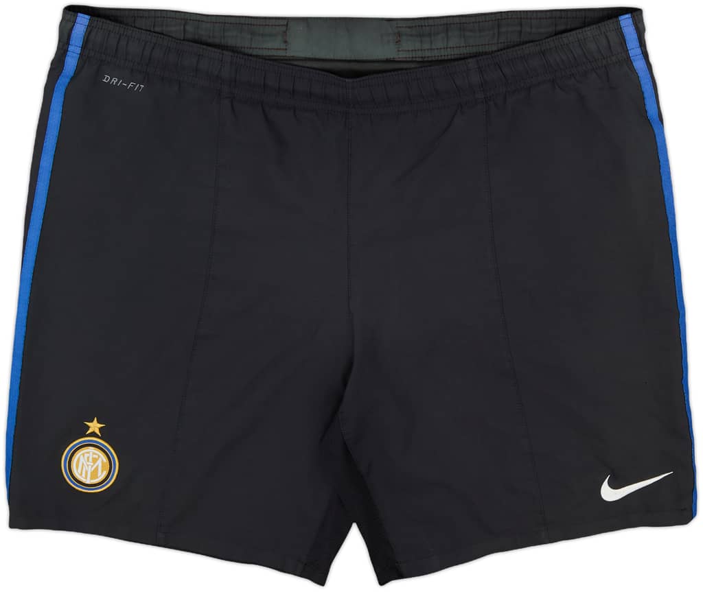 2011-12 Inter Milan Home Shorts - 5/10 - (XL)