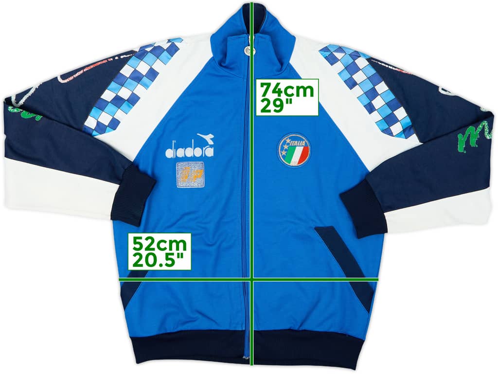 1990 Italy Diadora Track Jacket - 6/10 - (L)