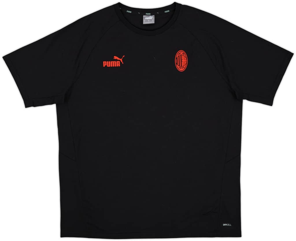 2022-23 AC Milan Puma Cotton Tee - 9/10 - (XL)