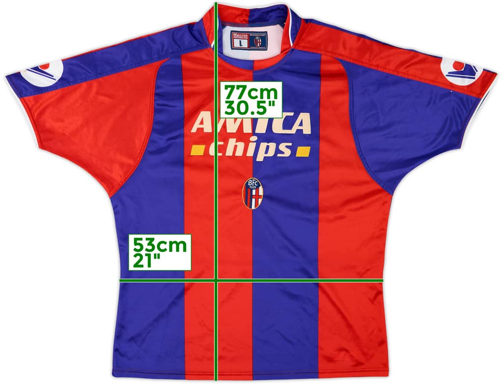 2004-05 Bologna Home Shirt - 7/10 - (L)