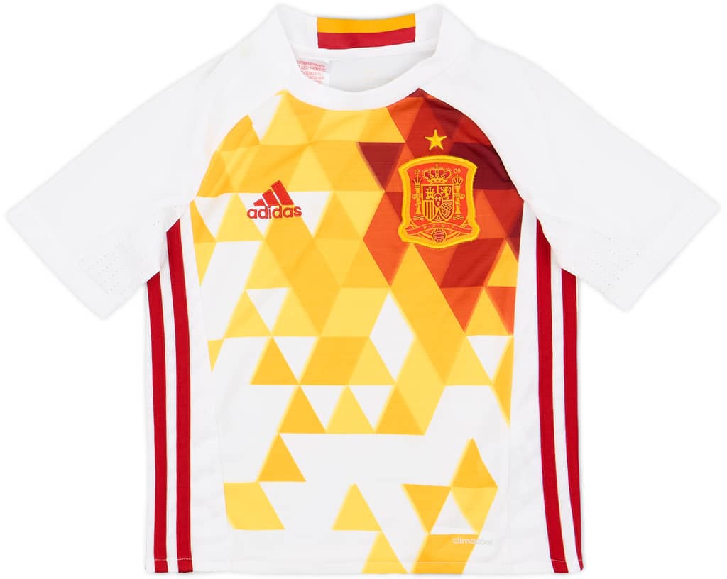 2016-17 Spain Away Shirt - 10/10 - (5-6 Years)