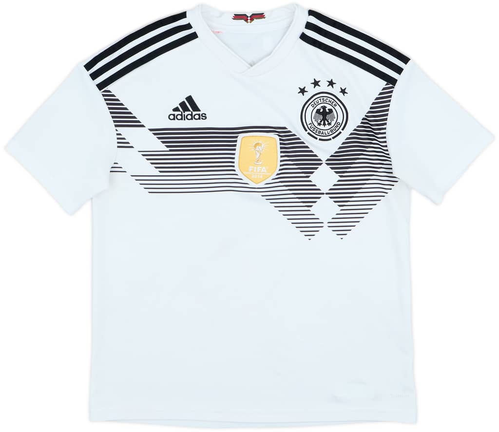 2018-19 Germany Home Shirt - 7/10 - (L.Boys)