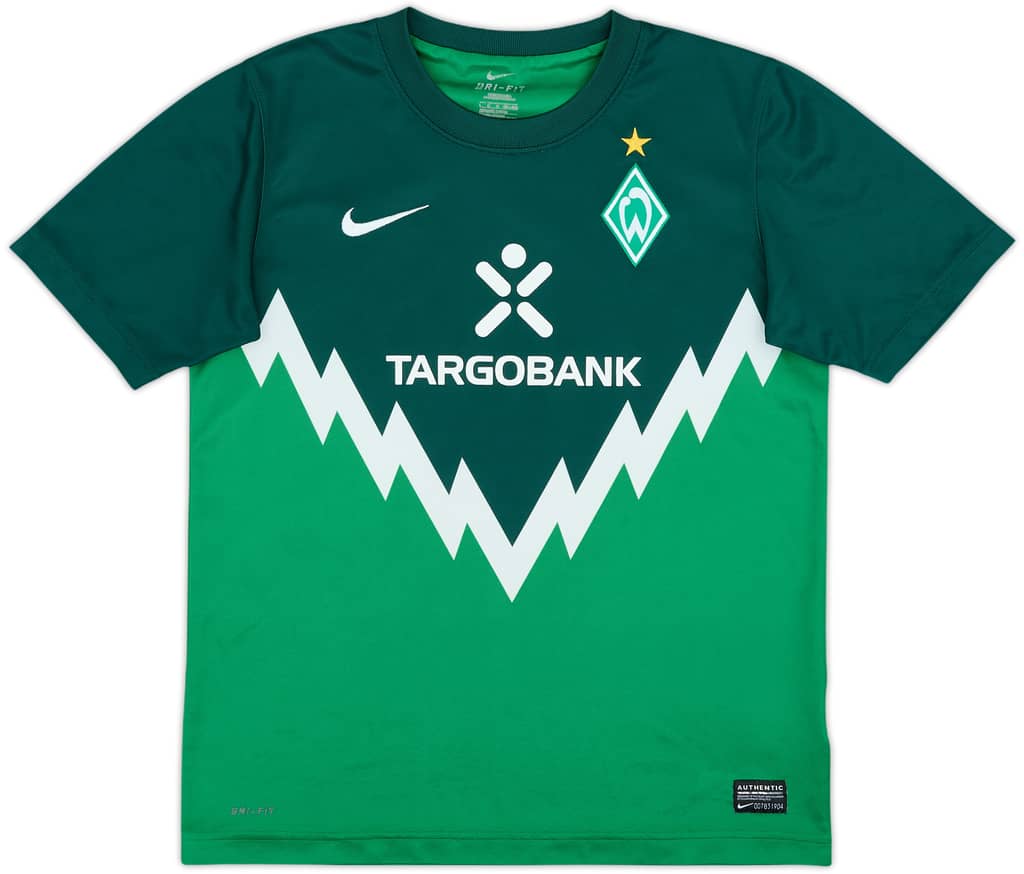 2010-11 Werder Bremen Home Shirt - 9/10 - (L.Boys)