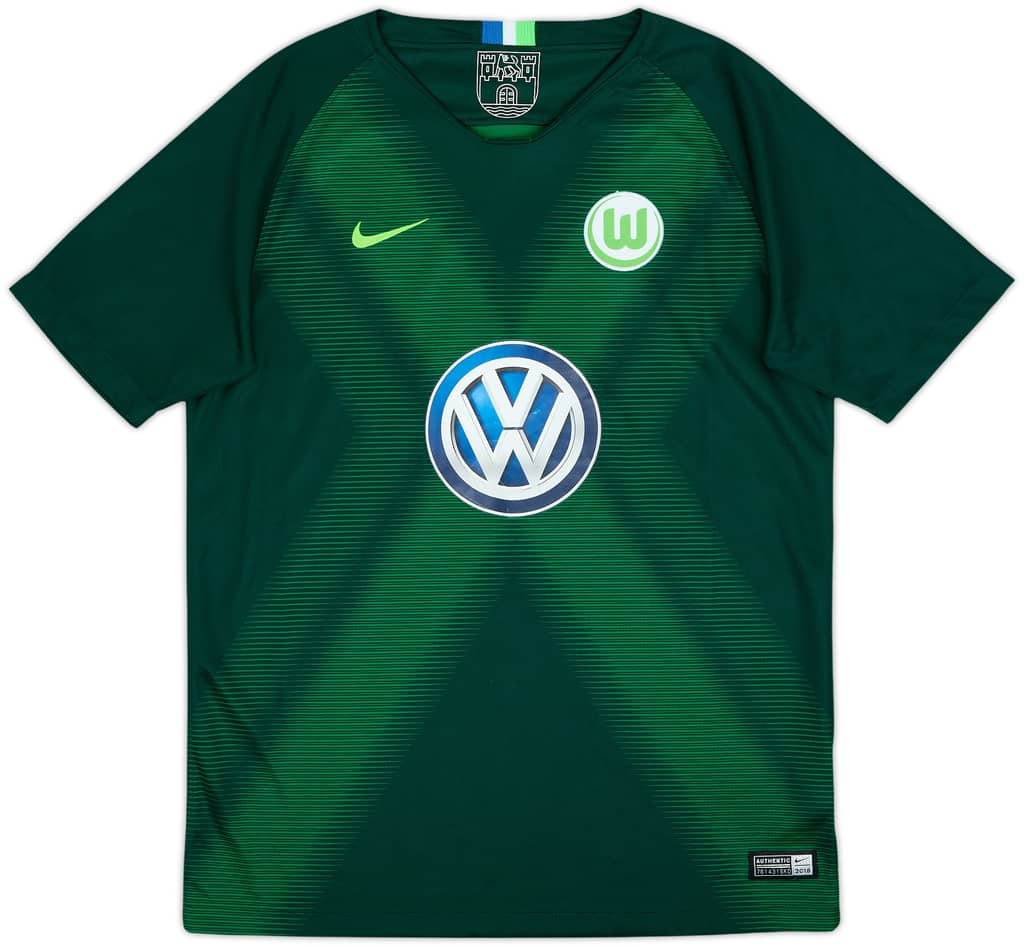 2018-19 Wolfsburg Away Shirt - 8/10 - (XL.Boys)
