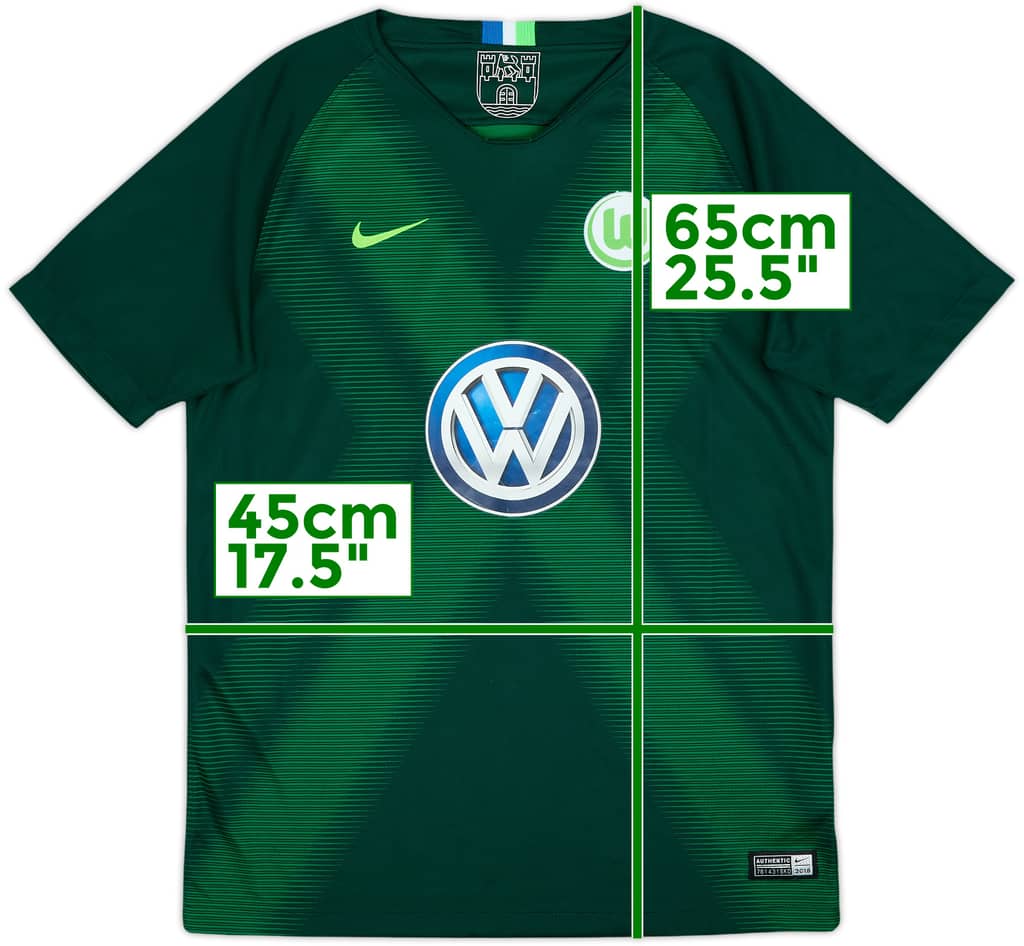 2018-19 Wolfsburg Away Shirt - 8/10 - (XL.Boys)