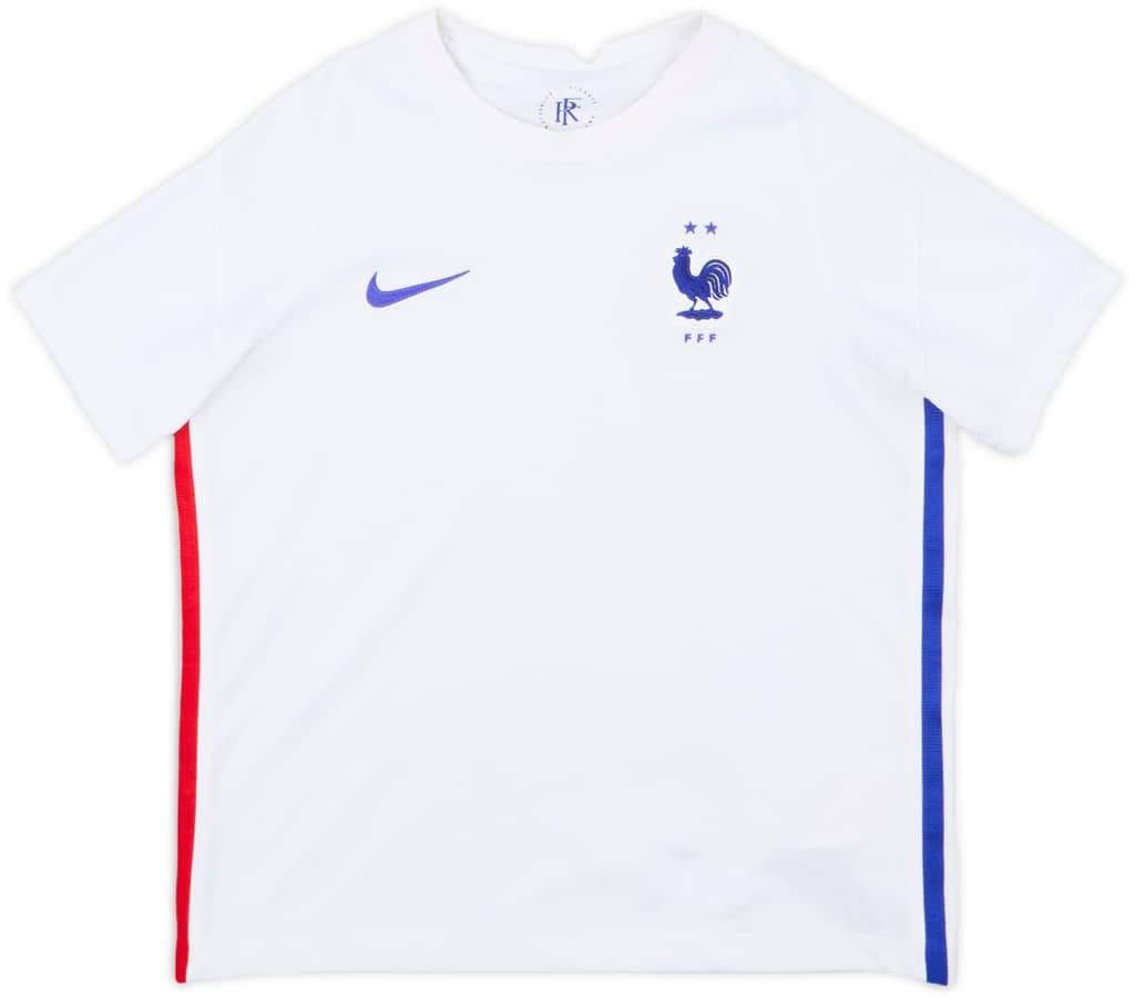 2020-21 France Away Shirt - 8/10 - (6-7 Years)