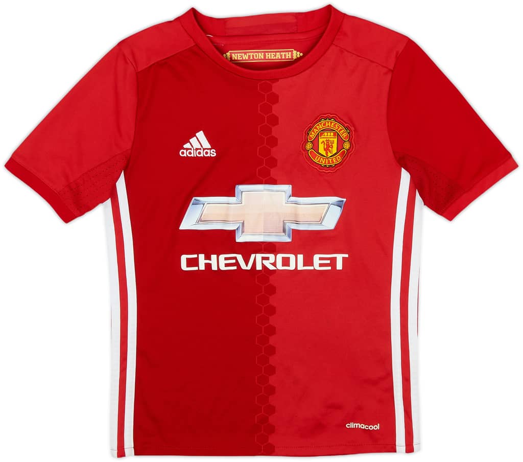 2016-17 Manchester United Home Shirt - 4/10 - (S.Boys)