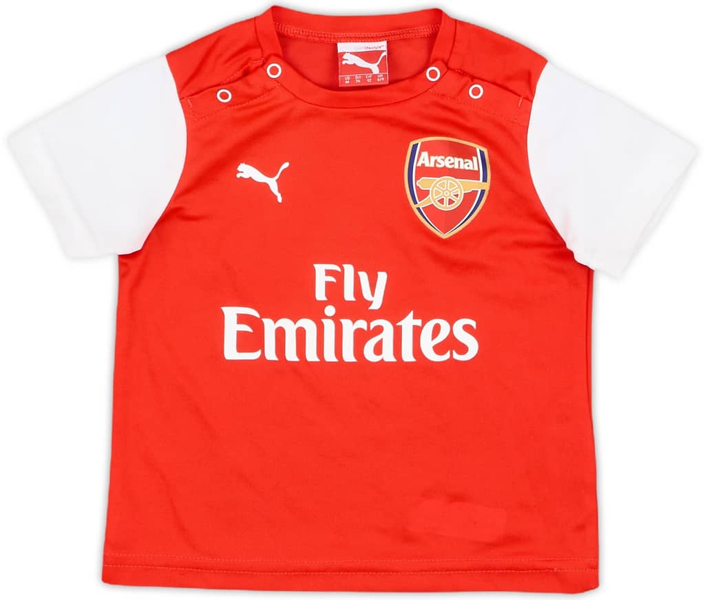 2014-15 Arsenal Home Shirt - 9/10 - (6-9 Months)