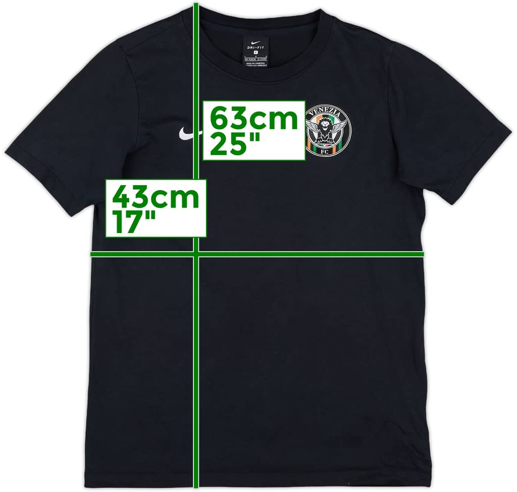 2019-20 Venezia Nike Cotton Tee - 10/10 - (L.Boys)