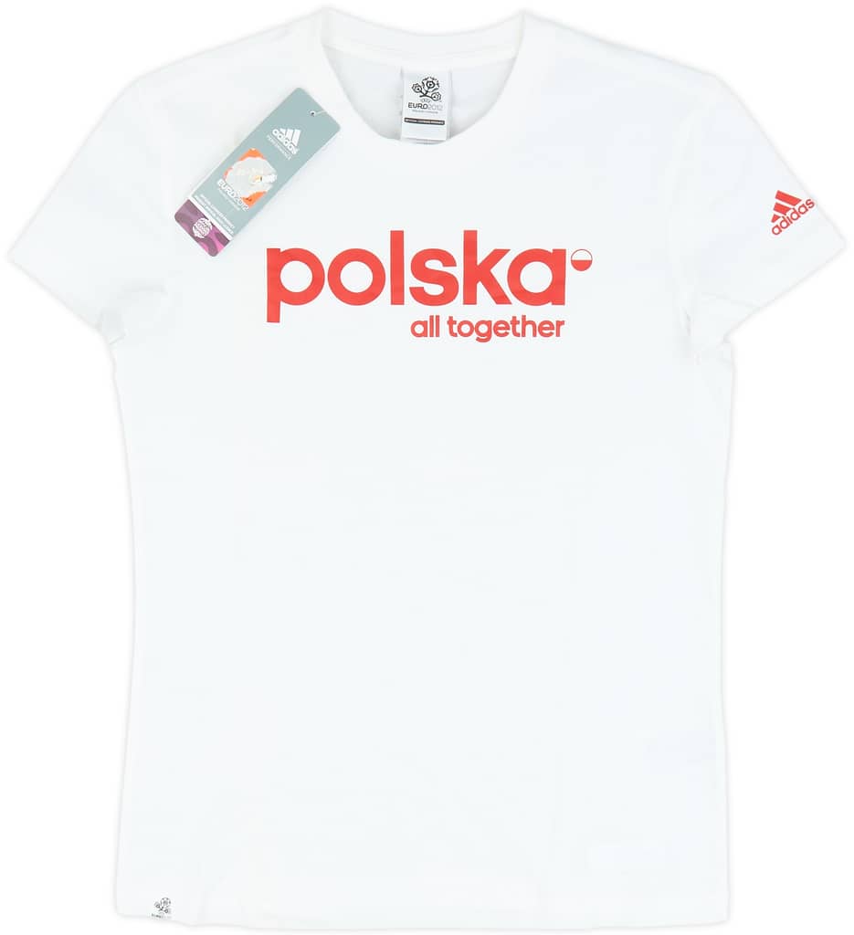 2012 Poland 'Euro 2012' Graphic Tee (Women's XS)
