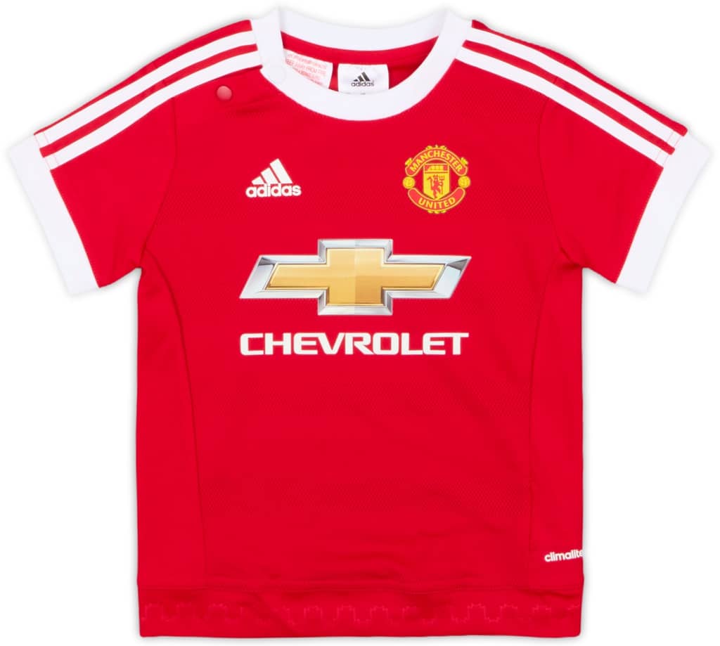 2015-16 Manchester United Home Shirt - 8/10 - (12-18 Months)