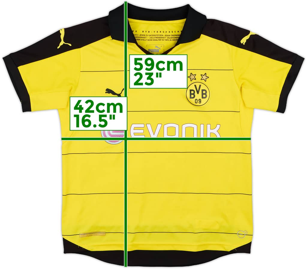 2015-16 Borussia Dortmund Home Shirt - 5/10 - (M.Boys)