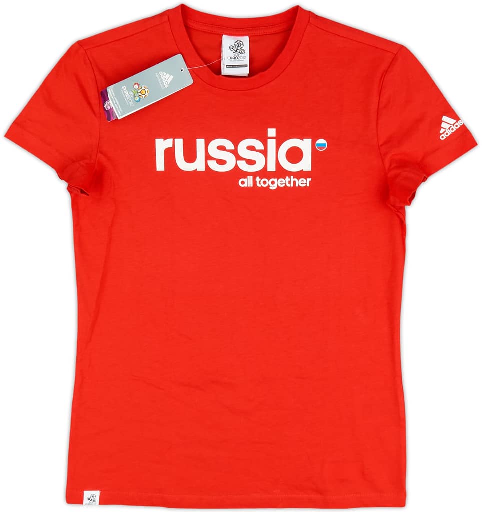 2012 Russia 'Euro 2012' Graphic Tee (Women's S)