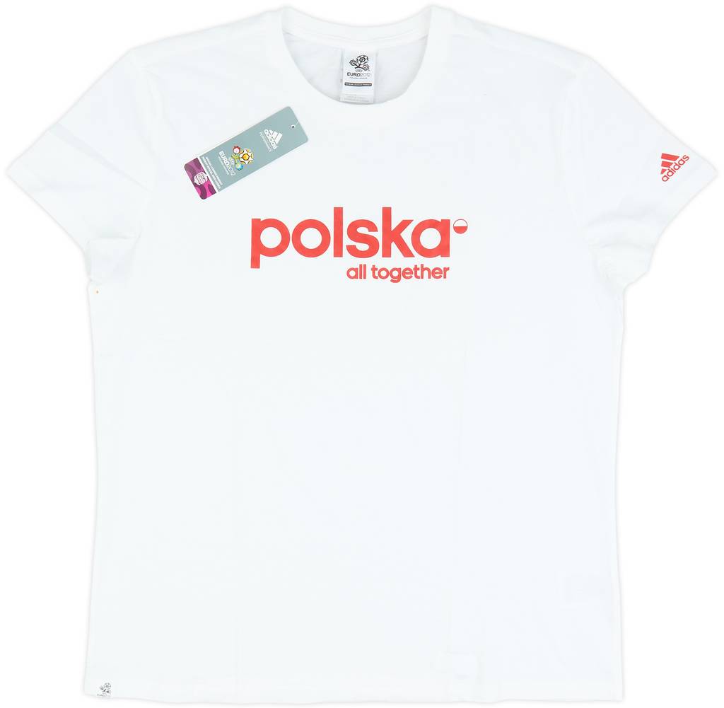 2013 Poland 'Euro 2012' Graphic Tee (Women's XL)