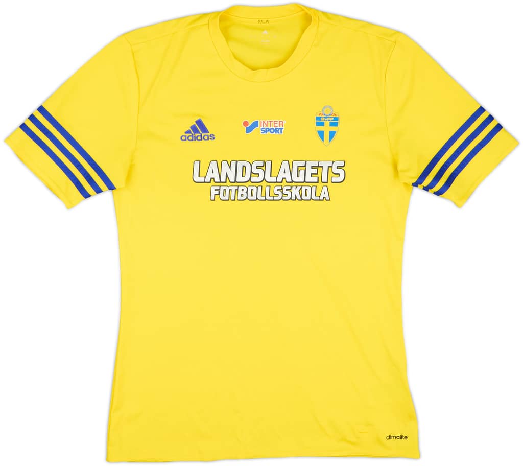 2013-14 Sweden adidas 'Landslagets Fotbollsskola' Training Shirt - 8/10 - (S)