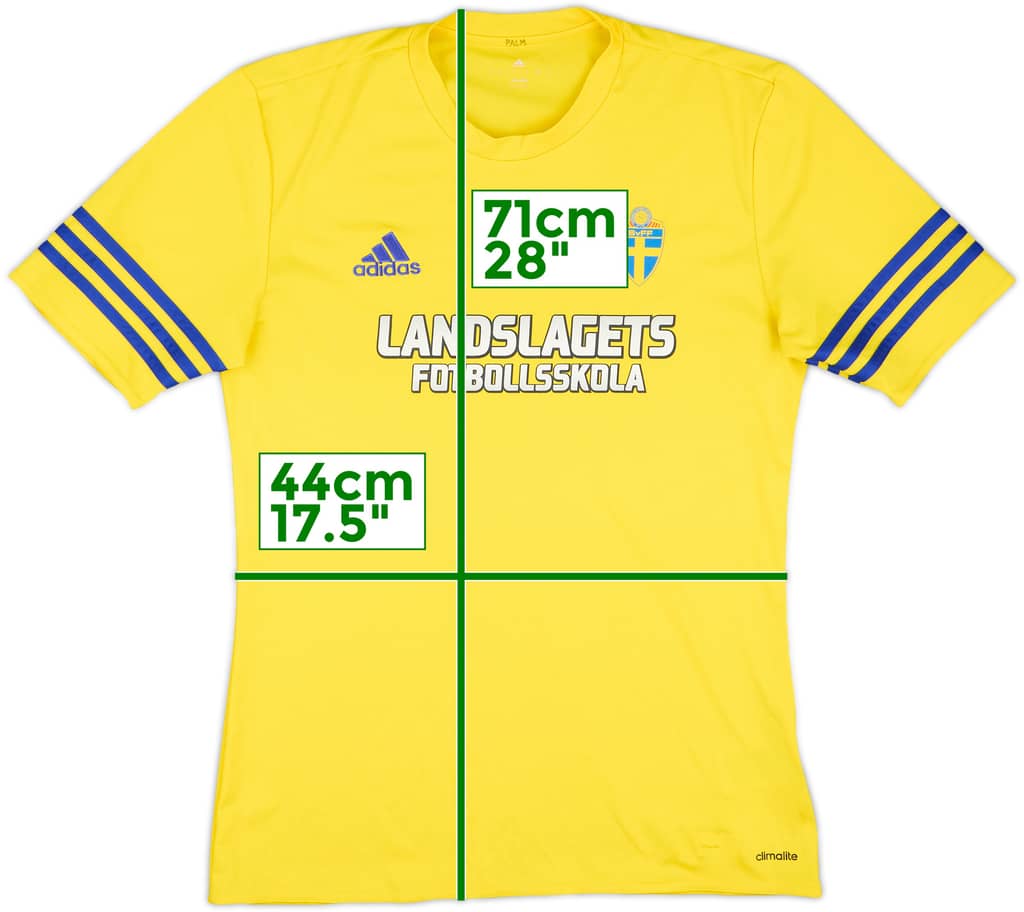 2013-14 Sweden adidas 'Landslagets Fotbollsskola' Training Shirt - 8/10 - (S)