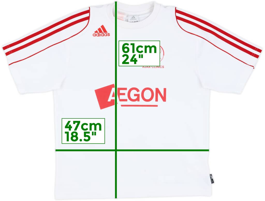 2010-11 Ajax 'Clinics' adidas Training Shirt - 5/10 - (XS)
