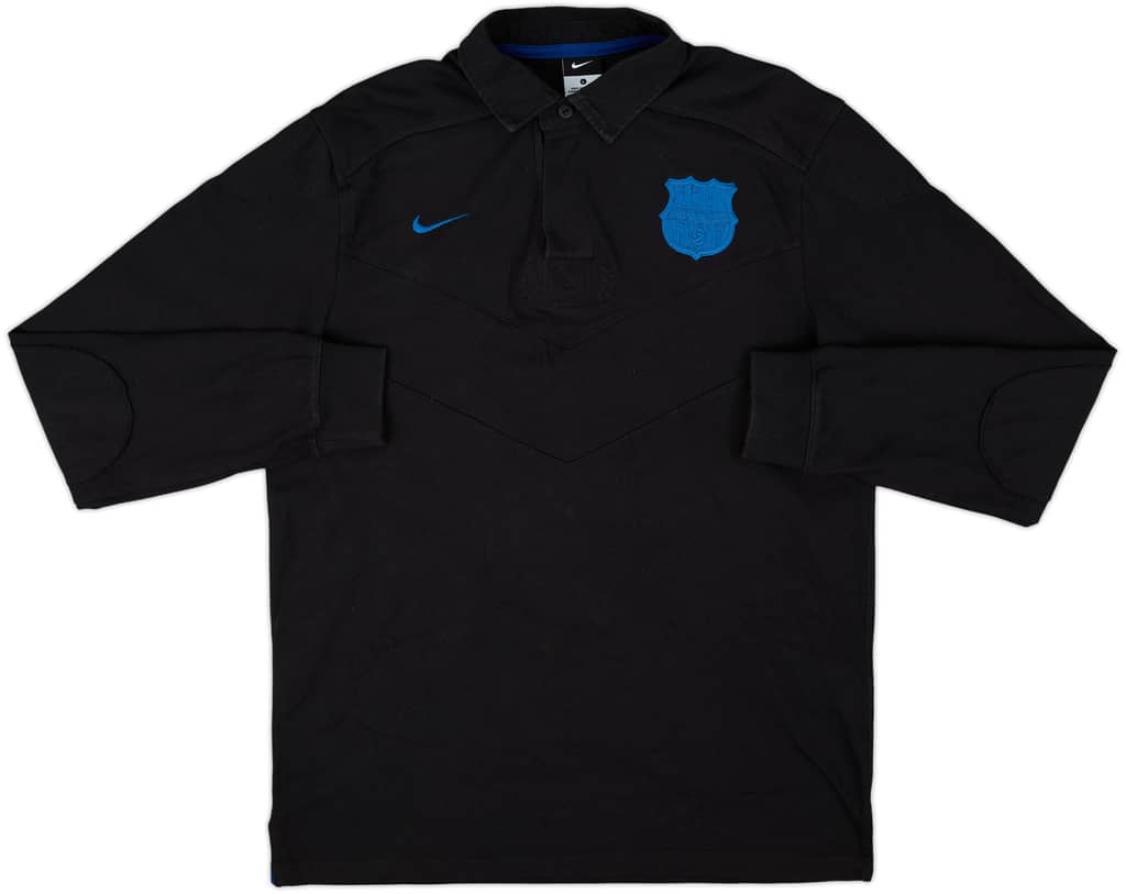 2011-12 Barcelona Nike Polo Sweat Top - 8/10 - (L)