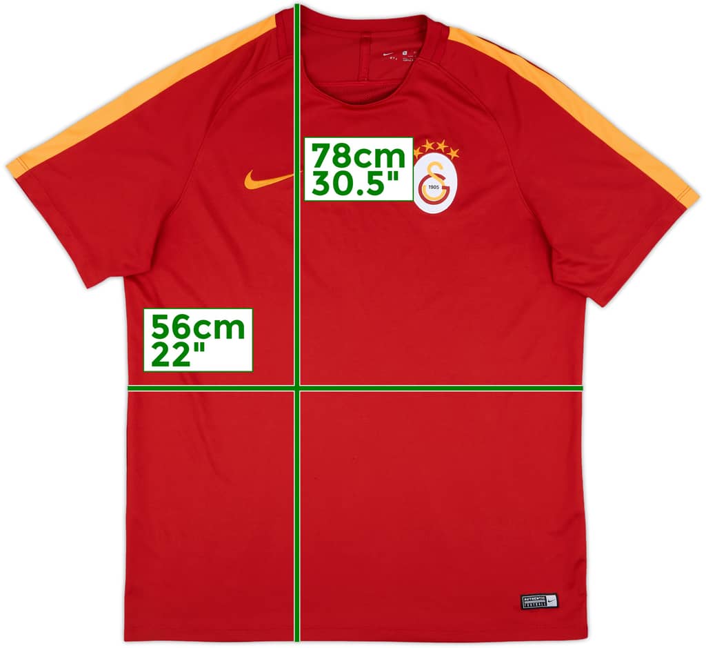 2016-17 Galatasaray Nike Training Shirt - 8/10 - (XL)