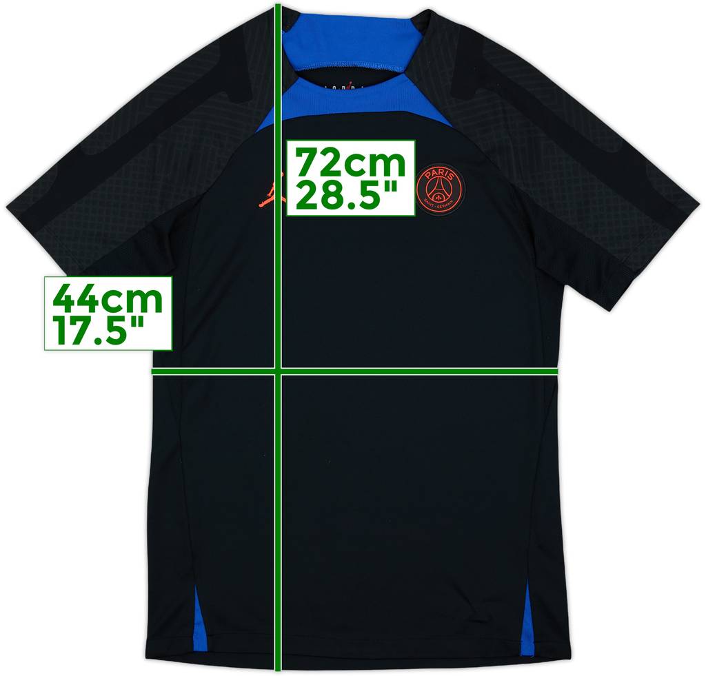 2022-23 Paris Saint-Germain Nike Air Jordan Training Shirt - 9/10 - (S)