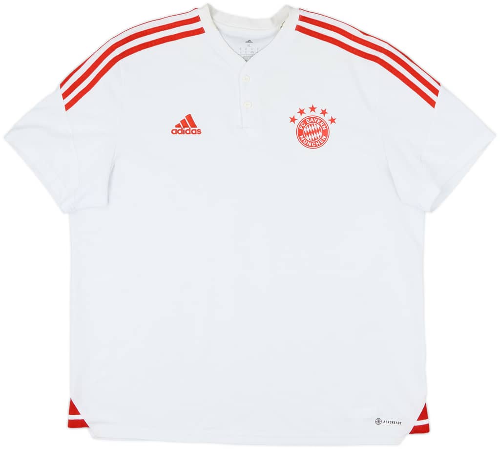 2022-23 Bayern Munich adidas Polo Shirt - 7/10 - (XL)