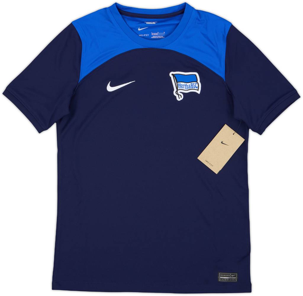 2022-23 Hertha Berlin Away Shirt (L.Boys)