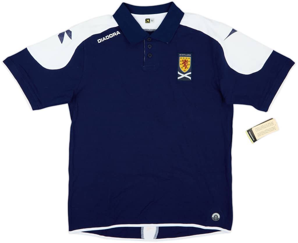 2005-07 Scotland Diadora Polo Shirt (M)
