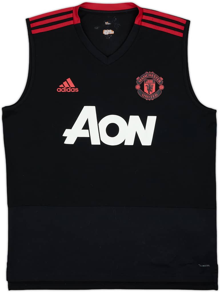 2018-19 Manchester United adidas Training Vest - 8/10 - (L)
