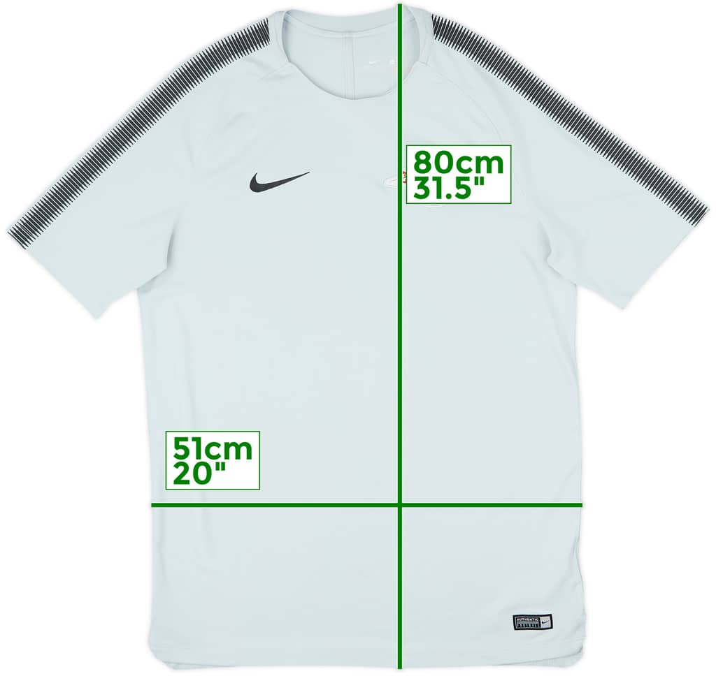 2017-18 RB Leipzig Nike Training Shirt - 7/10 - (L)